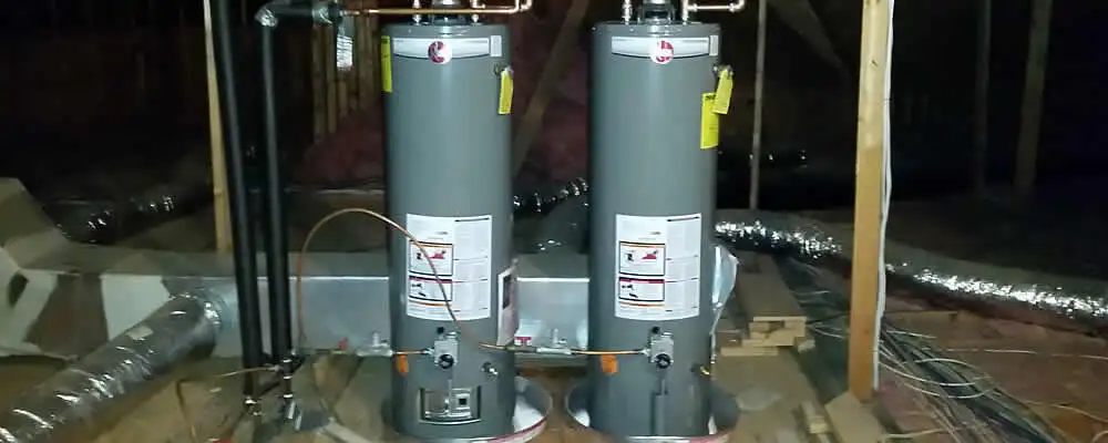Tankless water heater installation for home hot water in Dallas, TX